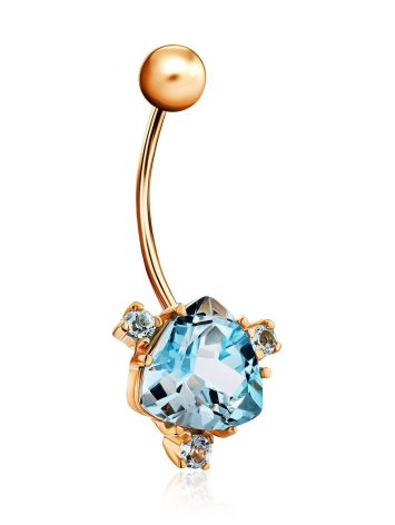 Dazzling Topaz Navel Piercing, image , picture 3