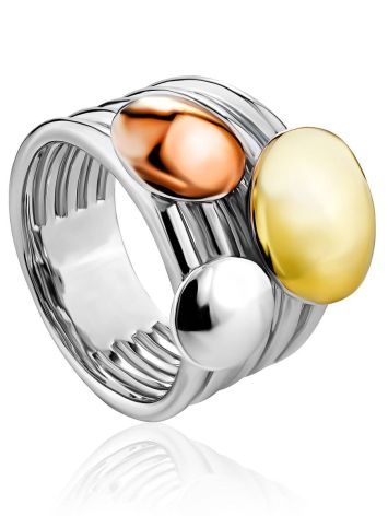 Chunky Silver Ring The ICONIC, Ring Size: 8.5 / 18.5, image 