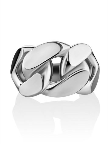 Industrial Design Silver Ring The ICONIC, Ring Size: 5.5 / 16, image , picture 3