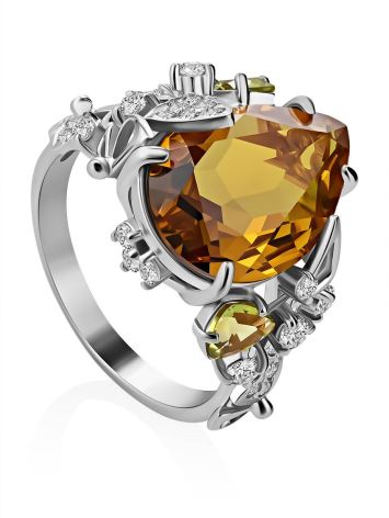 Dazzling Silver Zultanite Ring, Ring Size: 8.5 / 18.5, image 