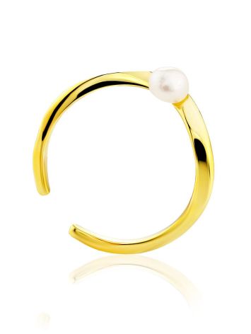 Refined 2-in-1 Gilded Silver Pearl Cuff The Palazzo, image , picture 3