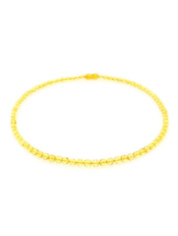 Classy Amber Beaded Necklace, image , picture 3