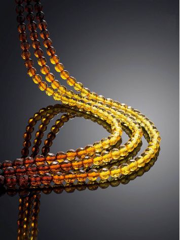 Fabulous Natural Amber Necklace, Length: 44, image , picture 2