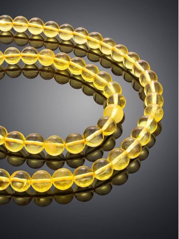 Classic Design Amber Beaded Necklace, image , picture 2