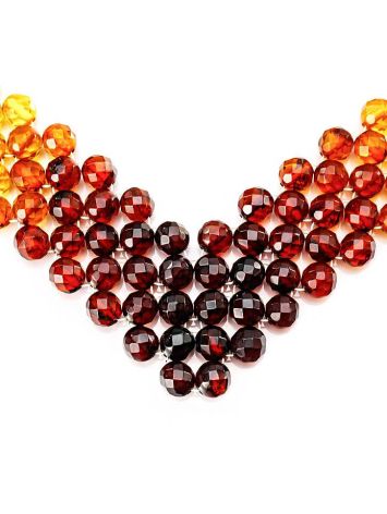 Fabulous Two Tone Amber Necklace, Length: 47, image , picture 3
