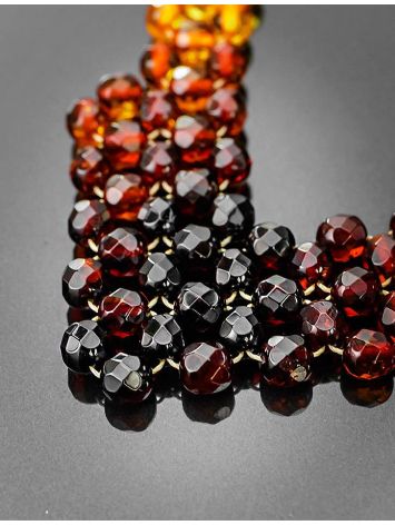 Mix Tone Amber Necklace, Length: 48, image , picture 2