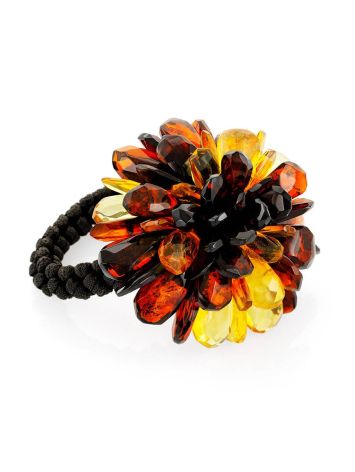 Mix Tone Amber Hair Tie The Chrysanthemum, image 