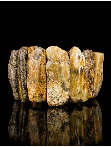 Exotic Amber Elastic Bracelet The Volcano, image , picture 2