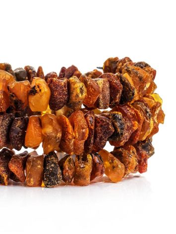 Cognac Amber Wrap Bracelet, image , picture 4