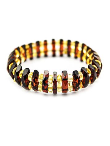 Boho Style Amber Bracelet, image 