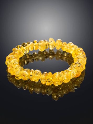 Lemon Amber Bracelet For Kids, image , picture 2