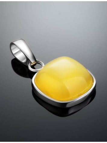 Honey Amber Pendant In Sterling Silver The Copenhagen, image , picture 2