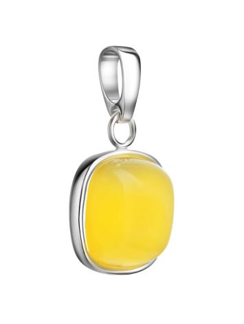Honey Amber Pendant In Sterling Silver The Copenhagen, image , picture 5