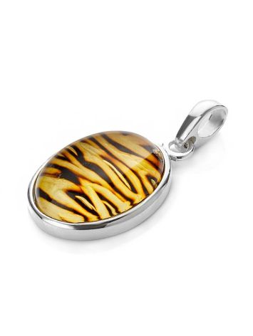 Amber Pendant In Sterling Silver The Nymph, image , picture 3