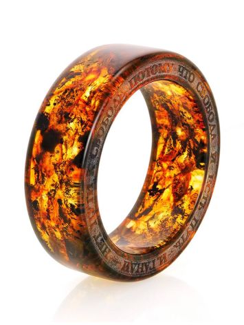 Amber Bangle Bracelet The Magma, image , picture 5