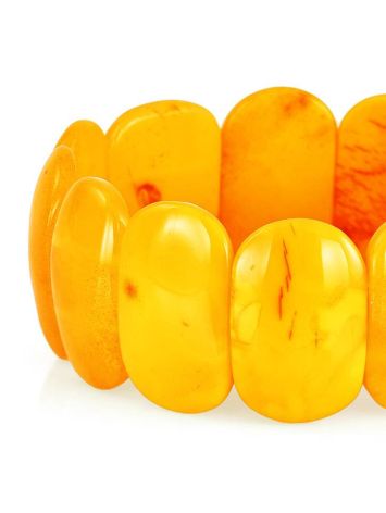 Vintage Style Amber Stretch Bracelet, image , picture 5