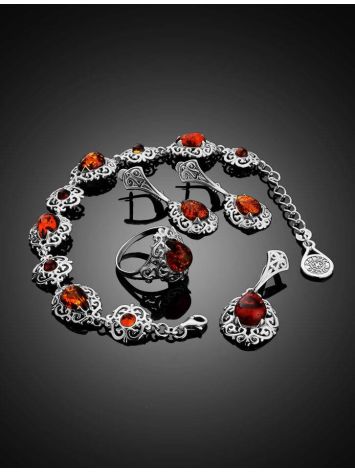 Amber Bracelet In Sterling Silver The Luxor, image , picture 4