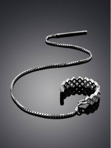 Trendy Silver Chain Ear Cuff The ICONIC, image , picture 2