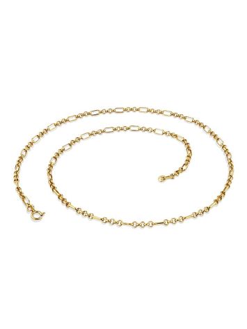 Minimalist Design Gilded Silver Chain Necklace The ICONIC, image , picture 3