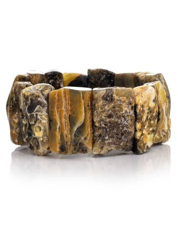 Bold Amber Stretch Bracelet The Volcano, image , picture 3