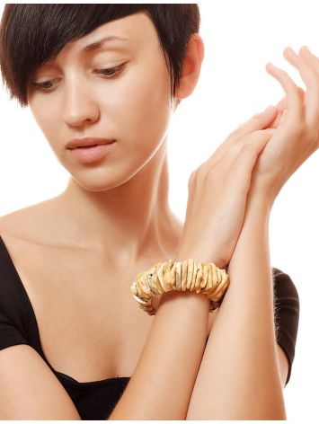 Fabulous Raw Amber Beaded Necklace, image , picture 3