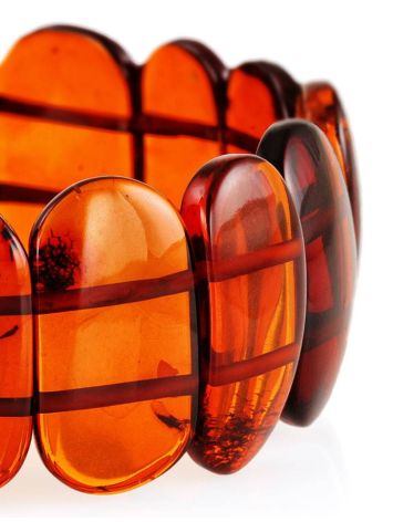 Cherry Amber Stretch Bracelet, image , picture 4