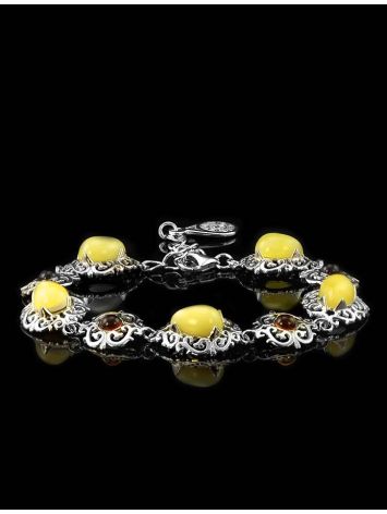 Amber Bracelet In Sterling Silver The Luxor, image , picture 2