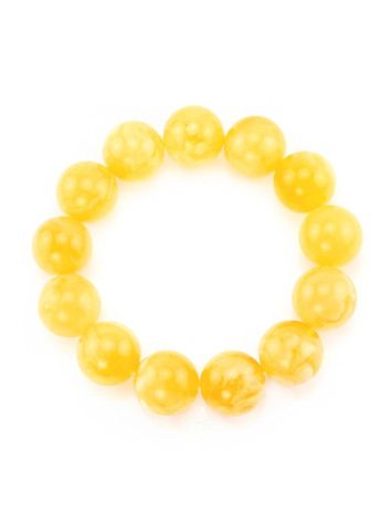 Bold Amber Beaded Bracelet, image , picture 3