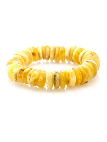 Honey Amber Designer Stretch Bracelet, image , picture 4
