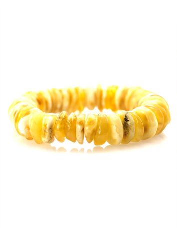 Honey Amber Designer Stretch Bracelet, image , picture 5