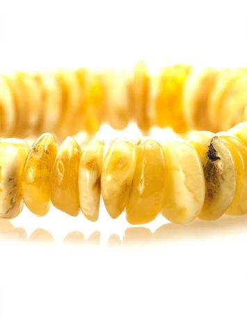 Honey Amber Designer Stretch Bracelet, image , picture 2