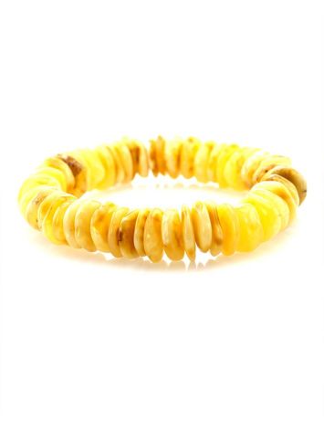Honey Amber Stretch Bracelet, image , picture 3