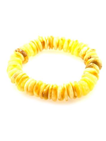 Honey Amber Stretch Bracelet, image , picture 4