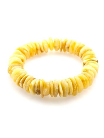 Honey Amber Stretch Bracelet, image , picture 3