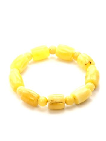 Honey Amber Beaded Designer Bracelet, image , picture 3