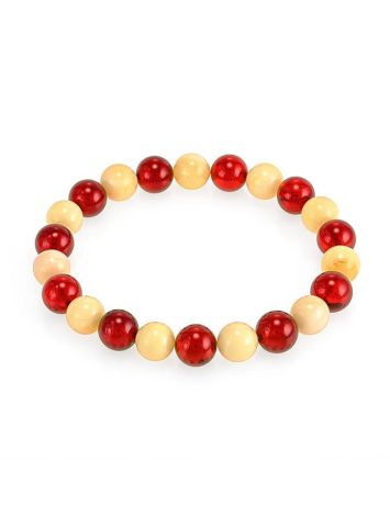 Multicolor Amber Beaded Bracelet, image , picture 3