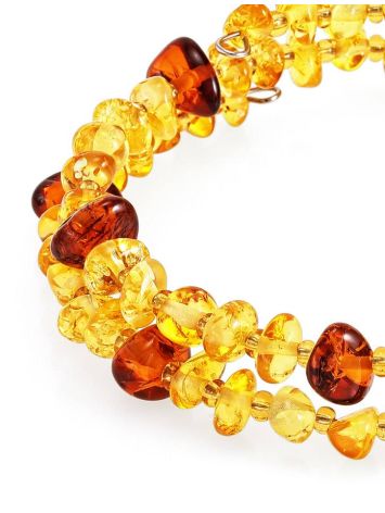 Two Toned Amber Bangle Bracelet, image , picture 3