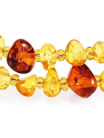 Two Toned Amber Bangle Bracelet, image , picture 4