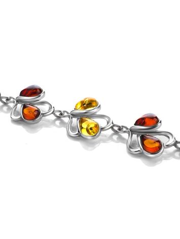 Amber Bracelet In Sterling Silver The Lily Of The Valley, image , picture 3
