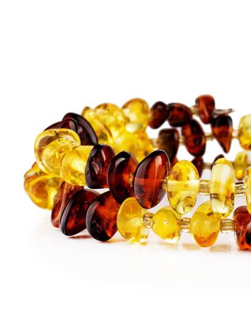 Two-Toned Amber Bangle Bracelet, image , picture 2