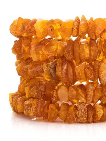 Raw Cognac Amber Bracelet, image , picture 4