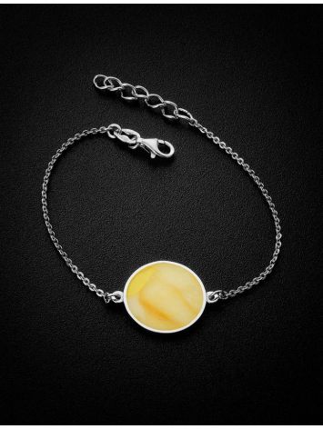 Chain Amber Bracelet In Sterling Silver The Monaco, image , picture 2