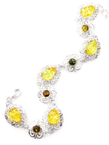 Amber Bracelet In Sterling Silver The Luxor, image , picture 4
