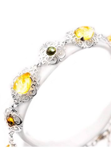 Amber Bracelet In Sterling Silver The Luxor, image , picture 3