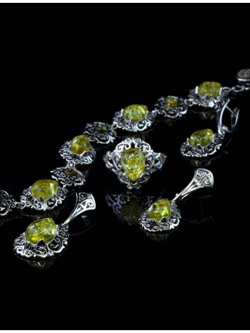 Amber Bracelet In Sterling Silver The Luxor, image , picture 5
