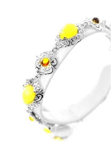 Amber Bracelet In Sterling Silver The Luxor, image , picture 5