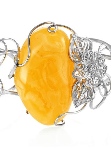 Amber Bracelet In Sterling Silver The Dew, image , picture 3