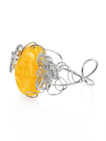 Amber Bracelet In Sterling Silver The Dew, image , picture 4