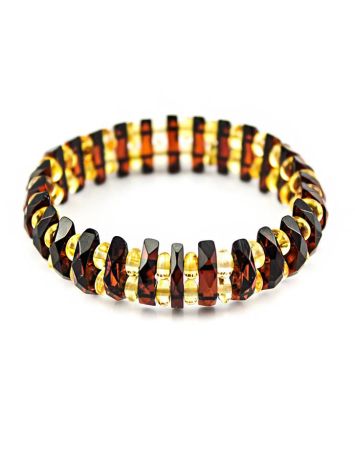 Boho Style Amber Bracelet, image , picture 4
