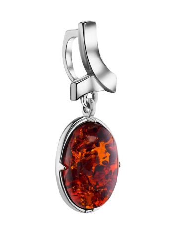 Cherry Amber Silver Pendant The Lumiere, image , picture 4